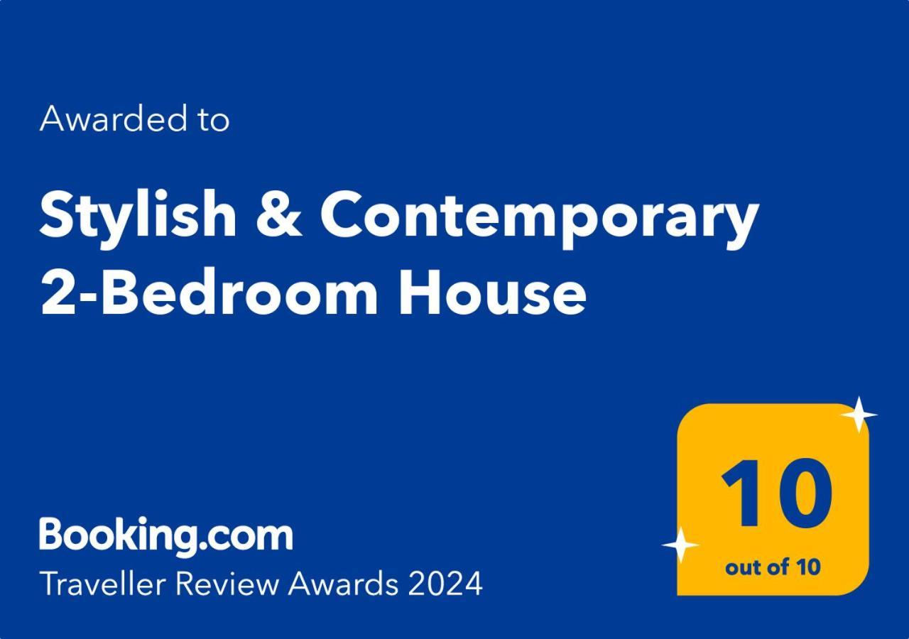 Stylish & Contemporary 2-Bed Townhouse - Parking - Wi-Fi - Netflix Lejlighed Worksop Eksteriør billede